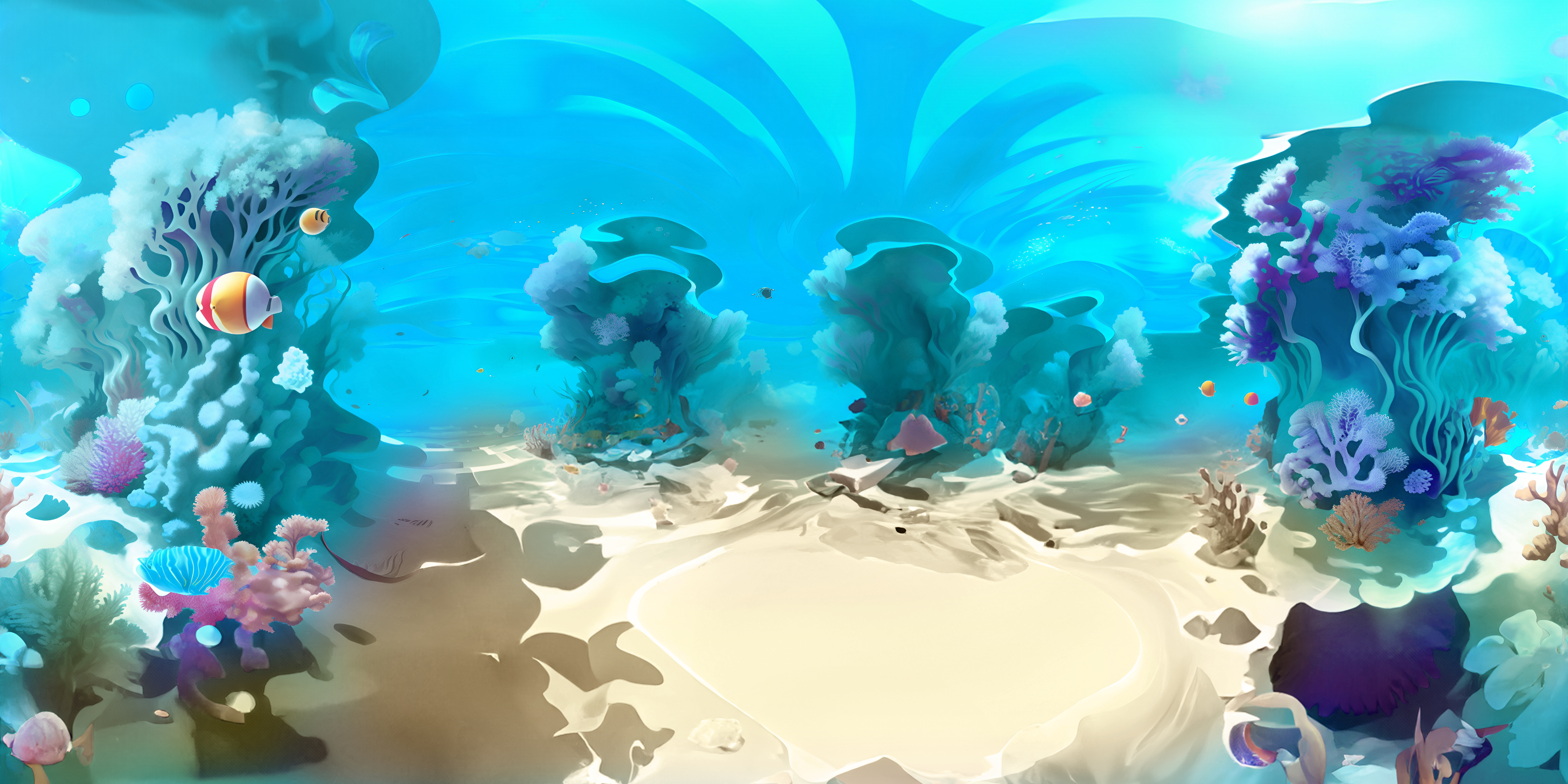 Fondo de arena